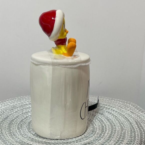 Rae Dunn Tweety Bird Mug with Topper NWT - Picture 9 of 10